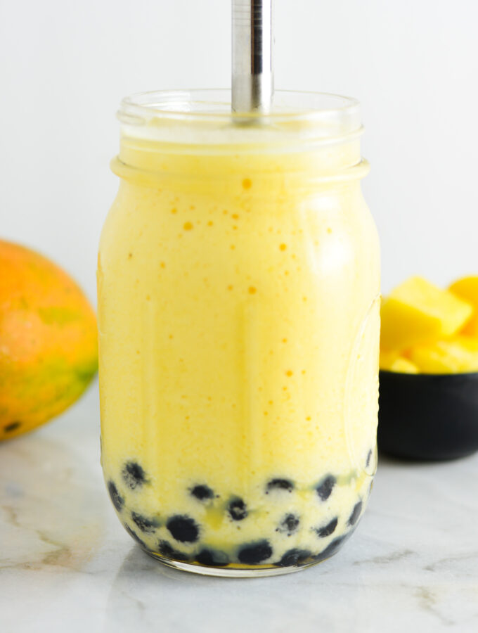 Fresh Mango Bubble Tea