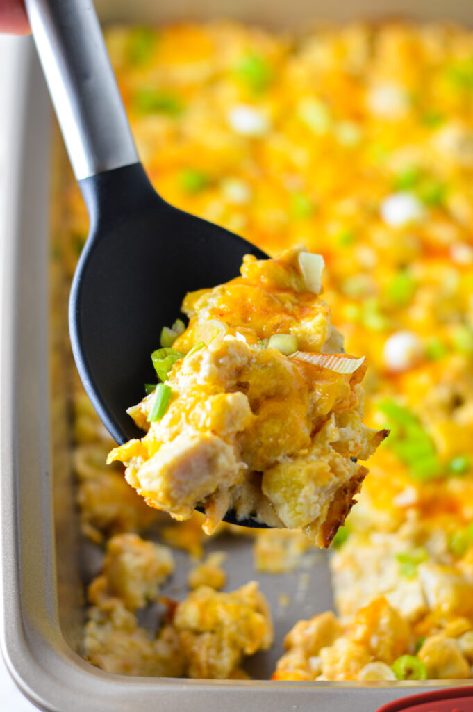 Spicy Chicken and Cauliflower Casserole