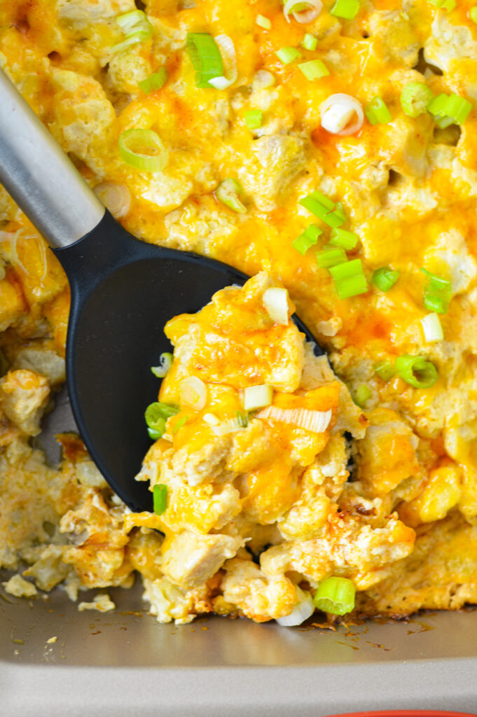 Spicy Chicken and Cauliflower Casserole