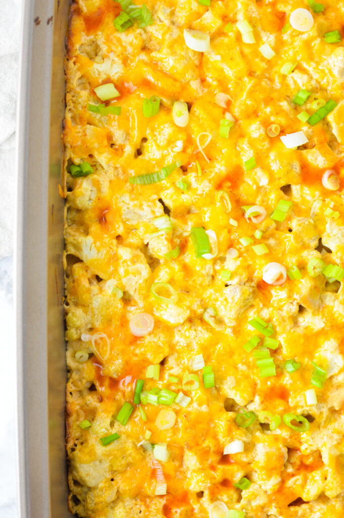 Spicy Chicken and Cauliflower Casserole