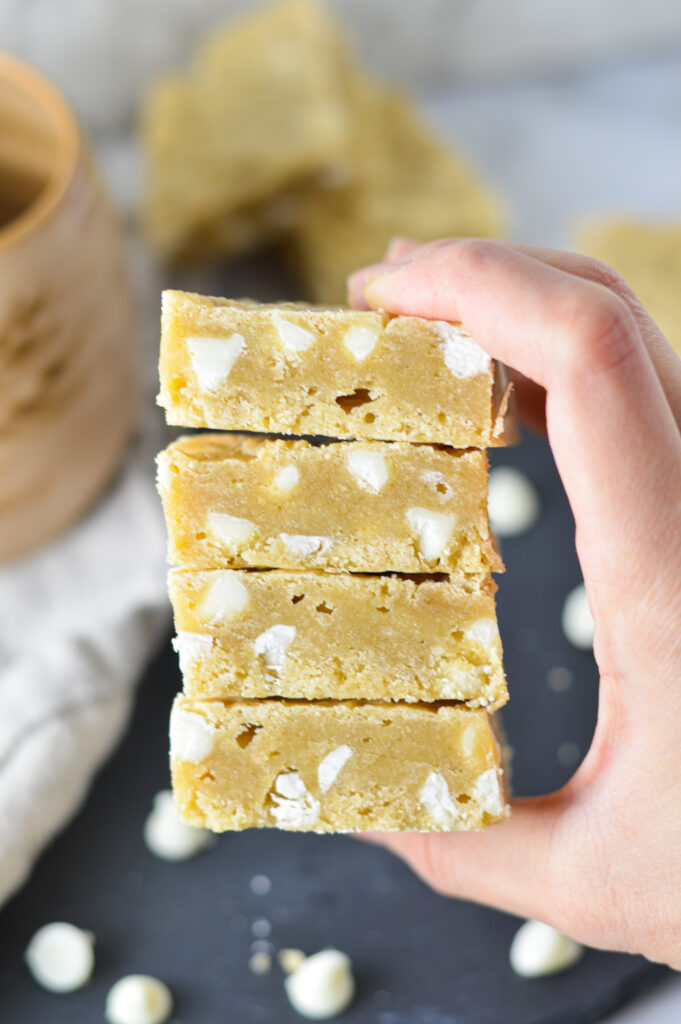 White Chocolate Chip Blondies