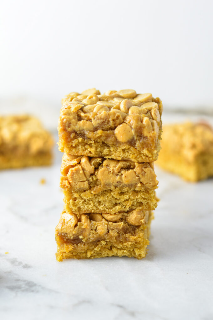 Brown Butter Peanut Butter Blondies