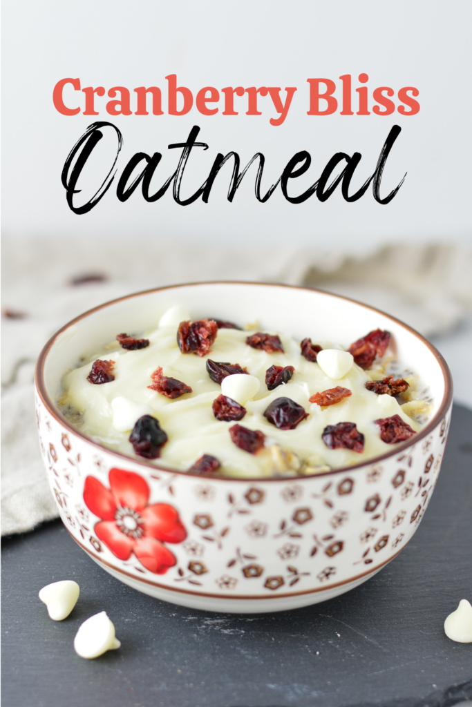 Cranberry Bliss Oatmeal