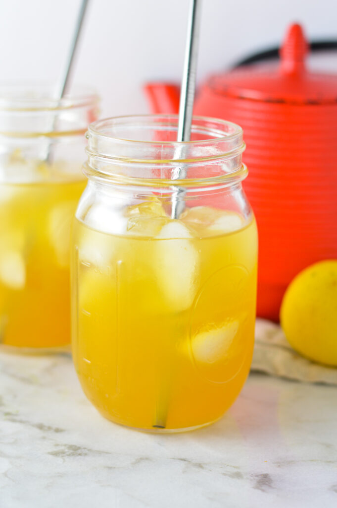 Orange Lemon Green Iced Tea