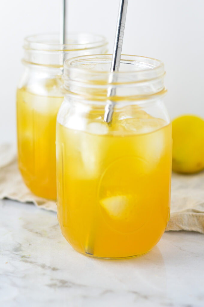 Orange Lemon Green Iced Tea