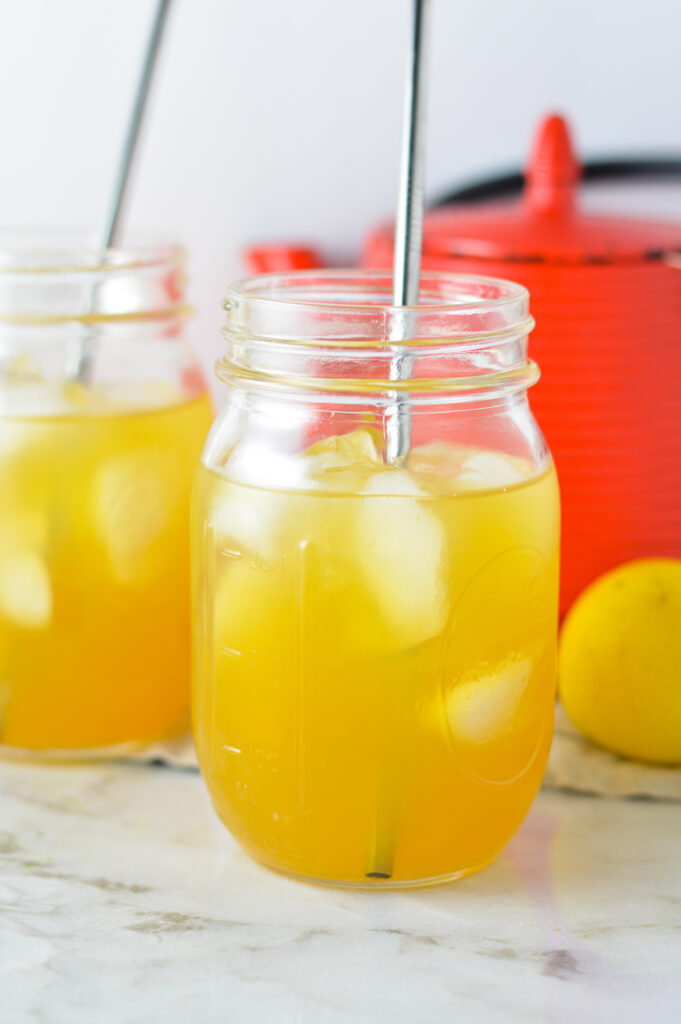 Orange Lemon Green Iced Tea