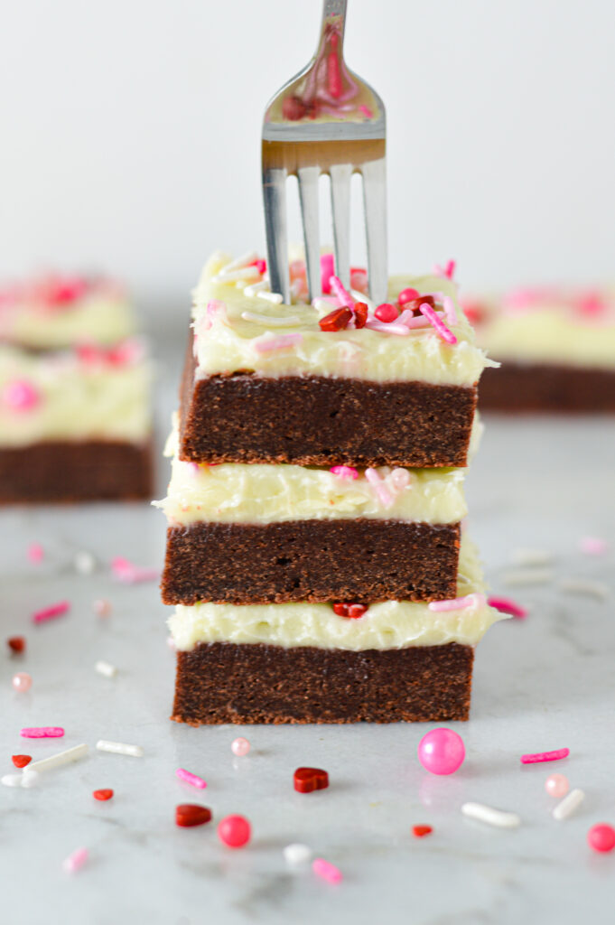 Red Velvet Bars with Cream Cheese Frosting