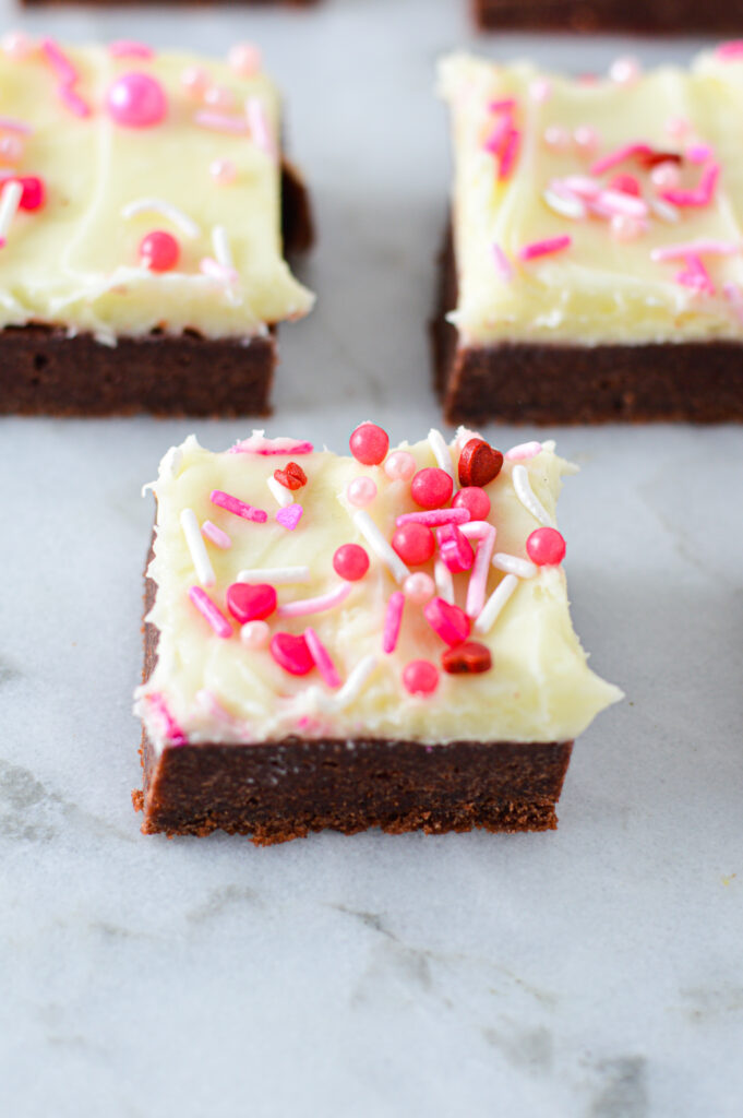 Red Velvet Bars with Cream Cheese Frosting