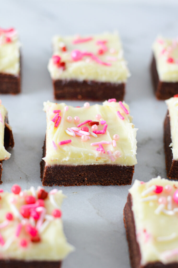 Red Velvet Bars with Cream Cheese Frosting