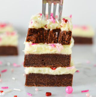 Red Velvet Bars with Cream Cheese Frosting