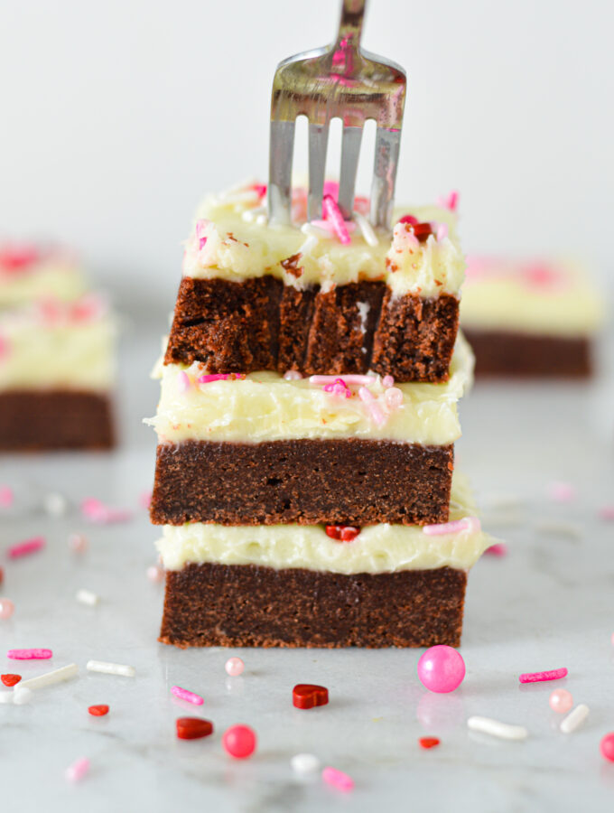 Red Velvet Bars with Cream Cheese Frosting