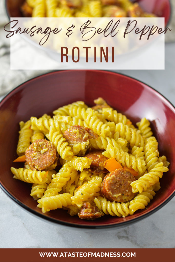 Sausage and Bell Pepper Rotini