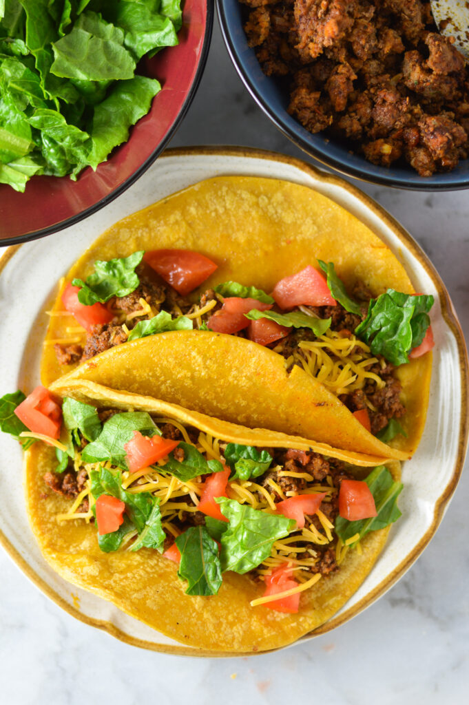 Easy Ground Beef Tacos