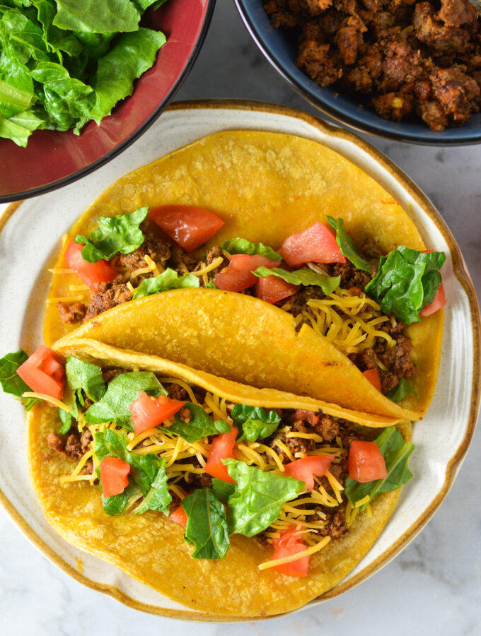 Easy Ground Beef Tacos