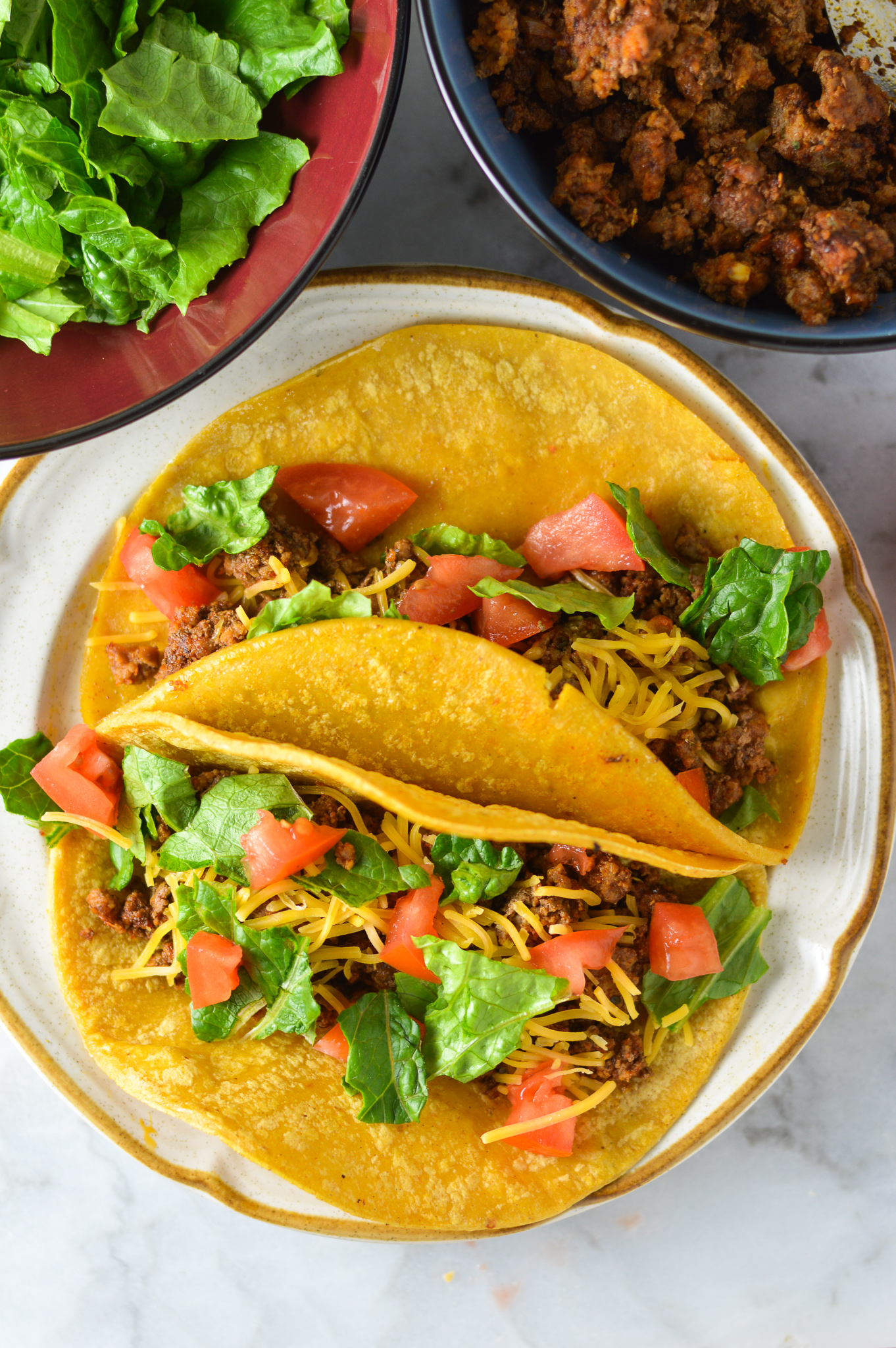 Easy Ground Beef Tacos