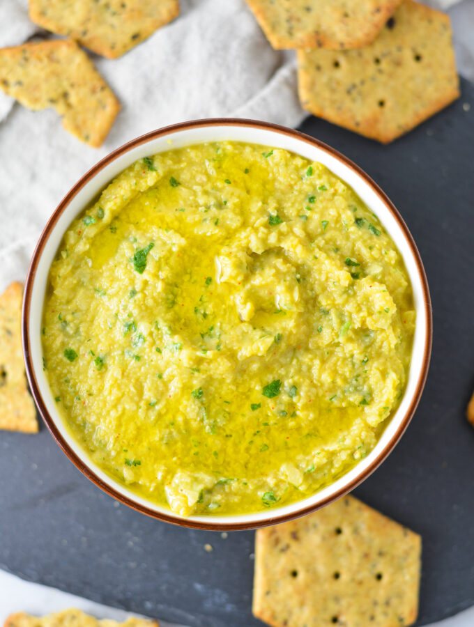 Lime Cilantro Hummus