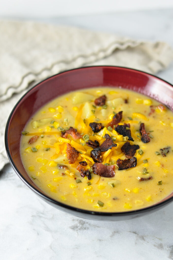 Potato Bacon and Corn Chowder