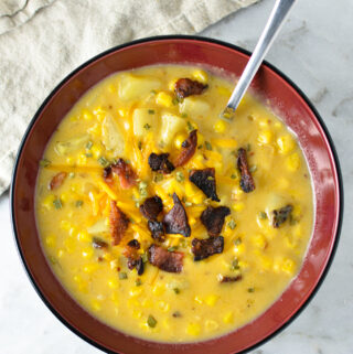 Potato Bacon and Corn Chowder