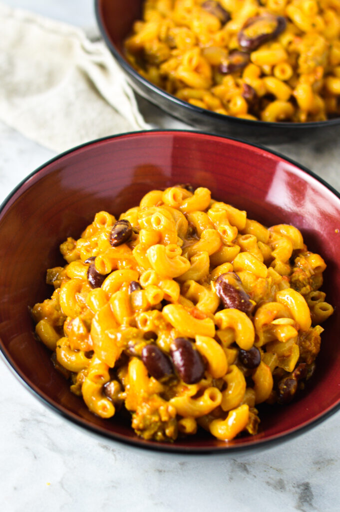 Vegan Chili Mac and Cheese