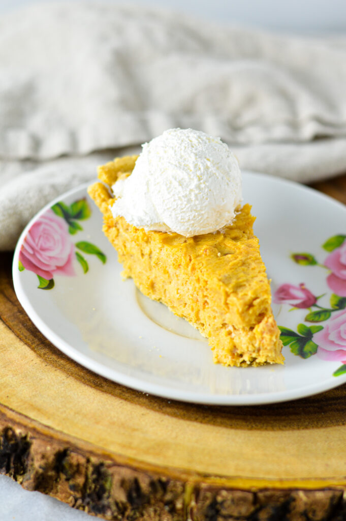 Easy Marshmallow Pumpkin Pie