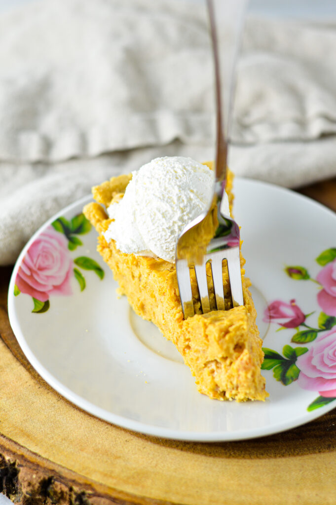 Easy Marshmallow Pumpkin Pie