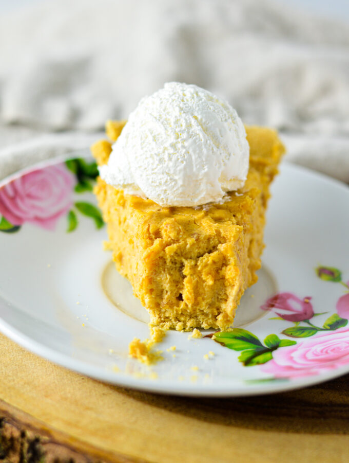 Easy Marshmallow Pumpkin Pie