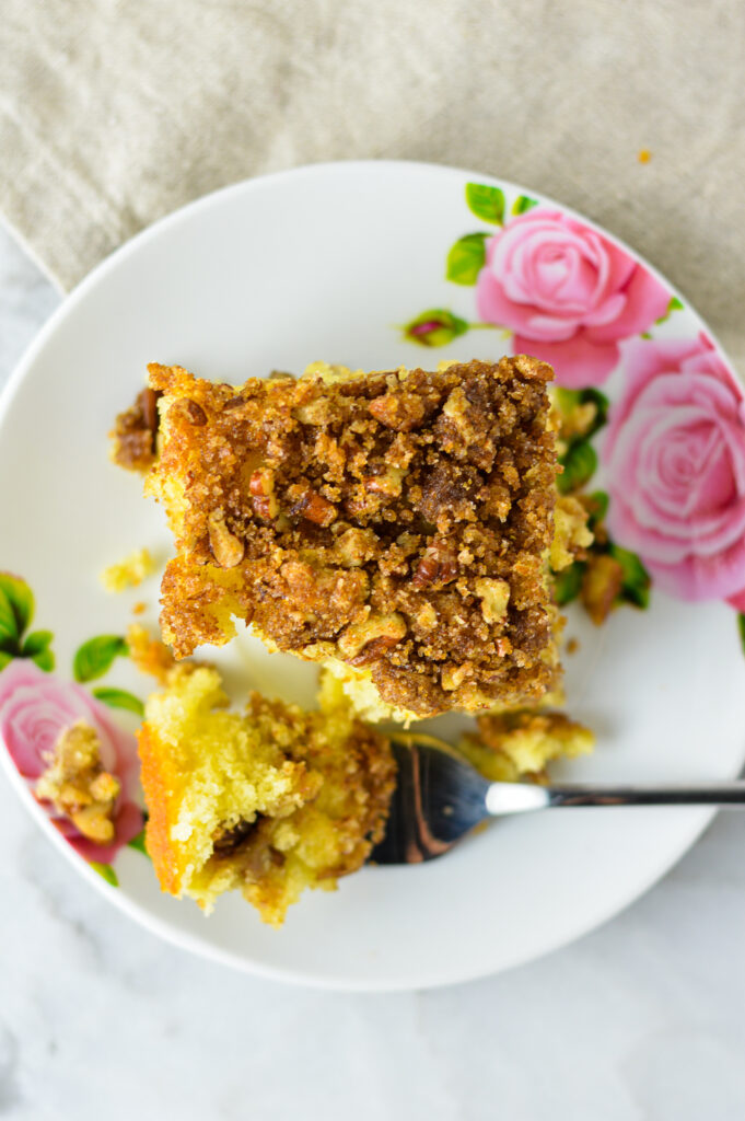 Pecan Sour Cream Coffee Cake