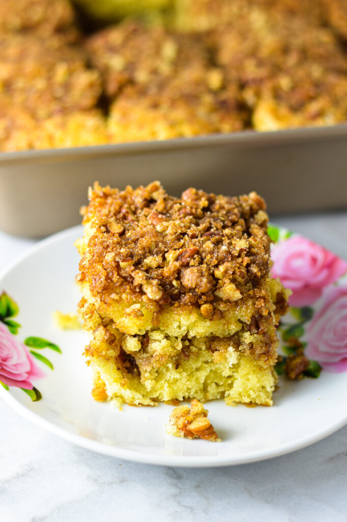 Pecan Sour Cream Coffee Cake