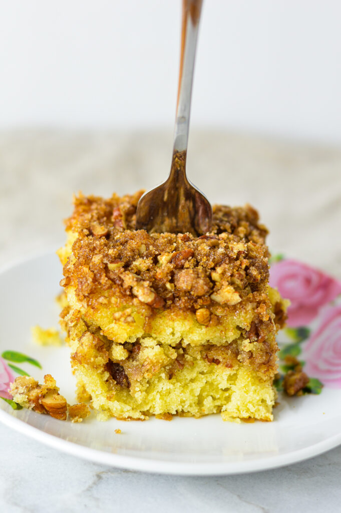 Pecan Sour Cream Coffee Cake