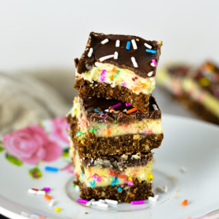 Birthday Cake Nanaimo Bars