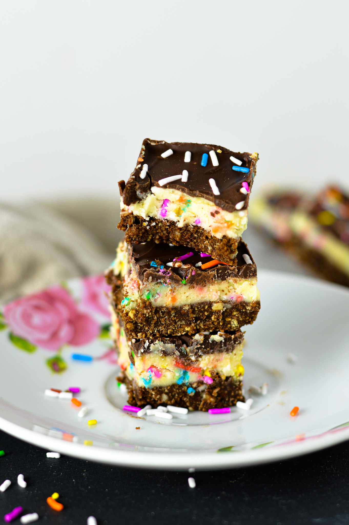 Birthday Cake Nanaimo Bars