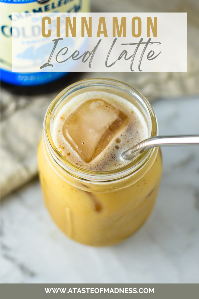 Cinnamon Iced Latte