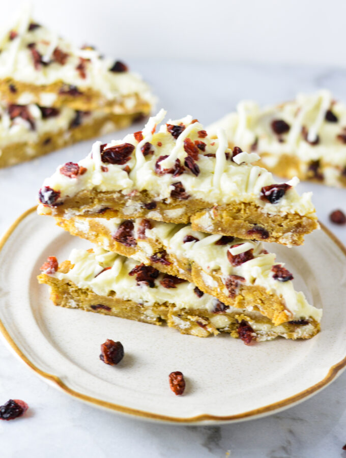 Cranberry Bliss Bars