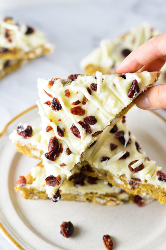 Cranberry Bliss Bars