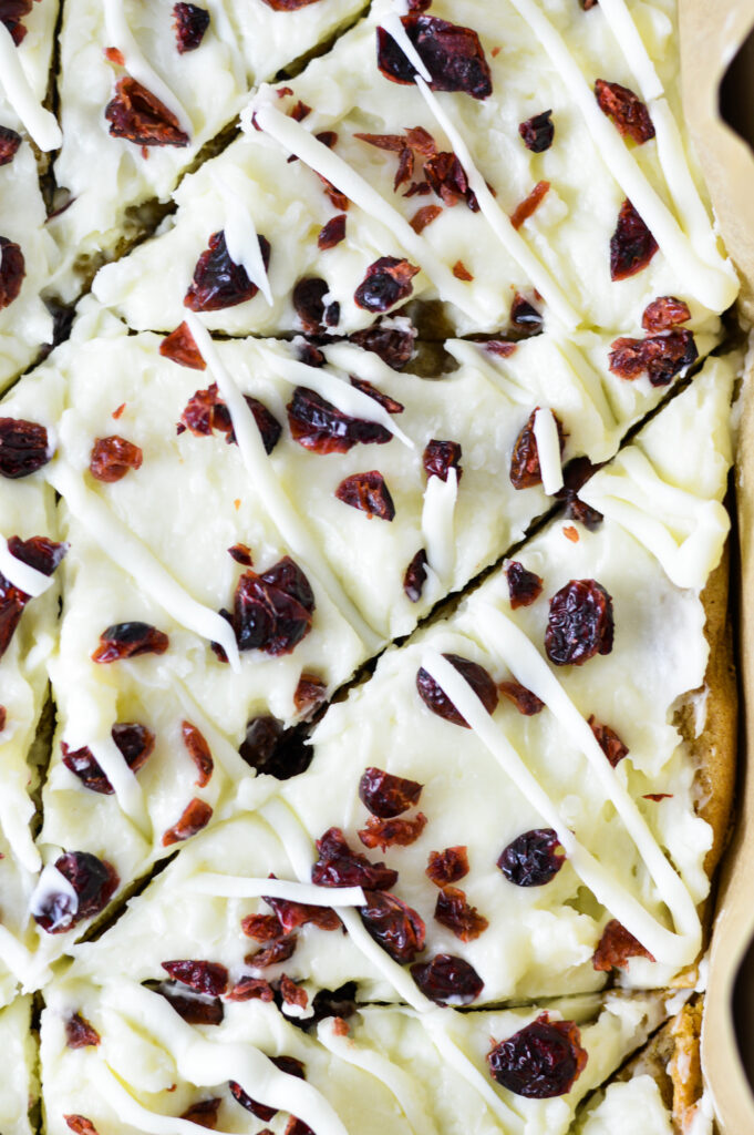 Cranberry Bliss Bars