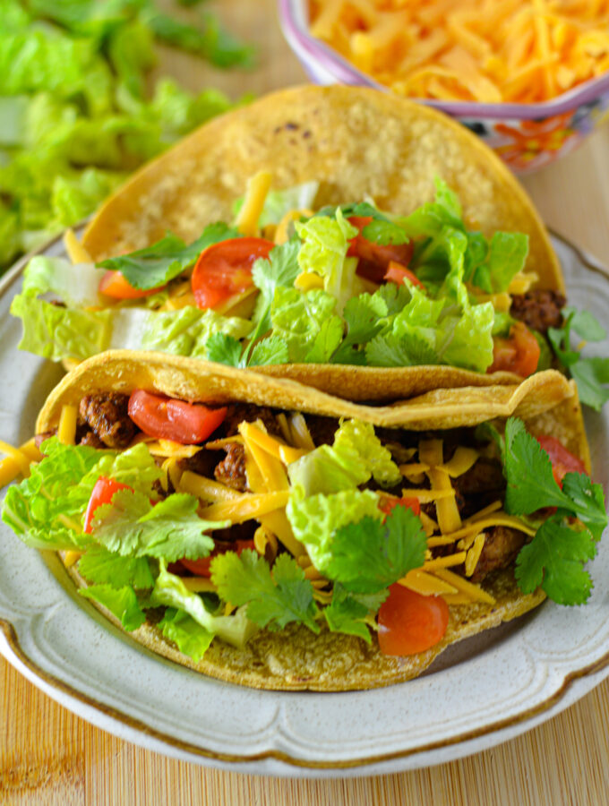 Ground Pork Tacos