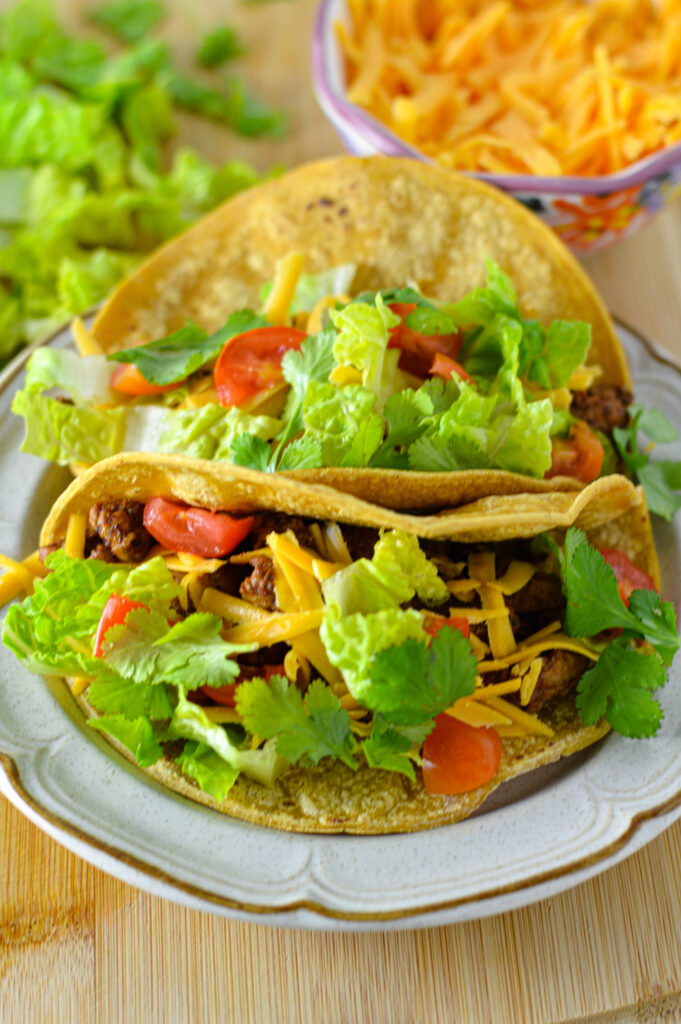 Ground Pork Tacos