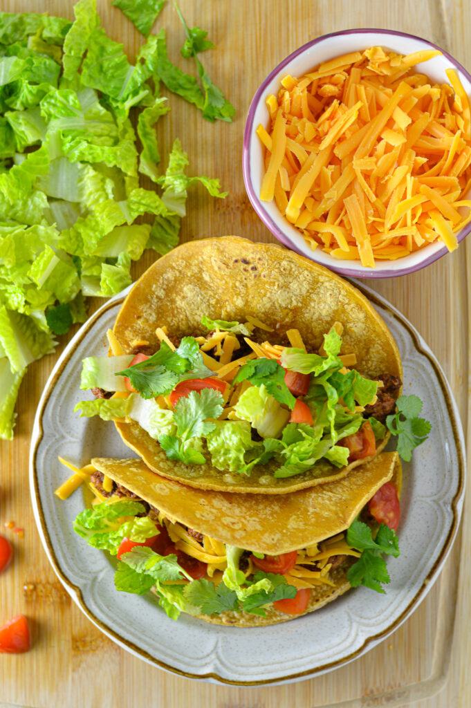 Ground Pork Tacos