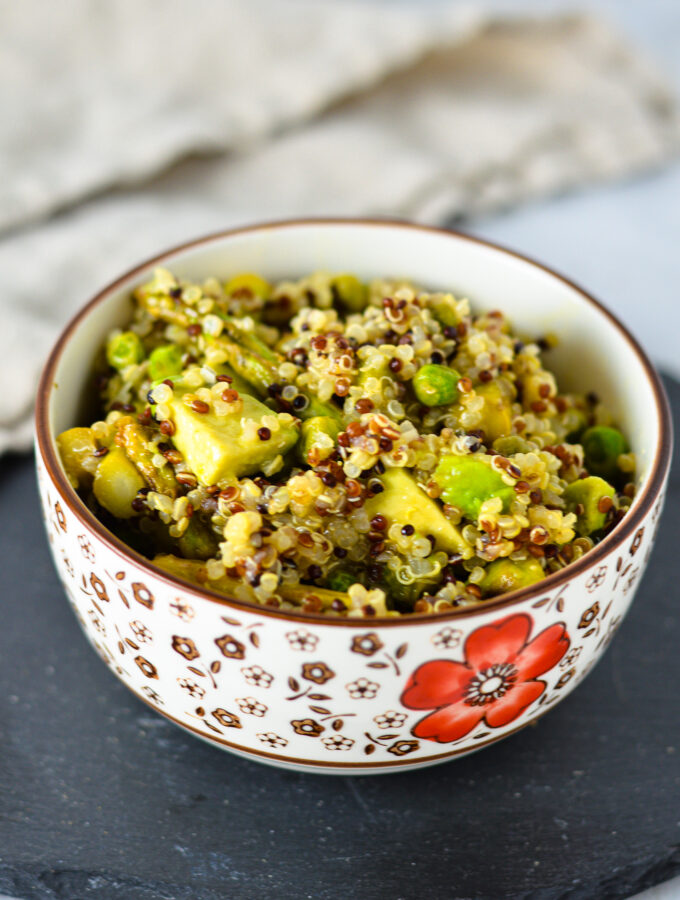 Quinoa Asparagus Salad