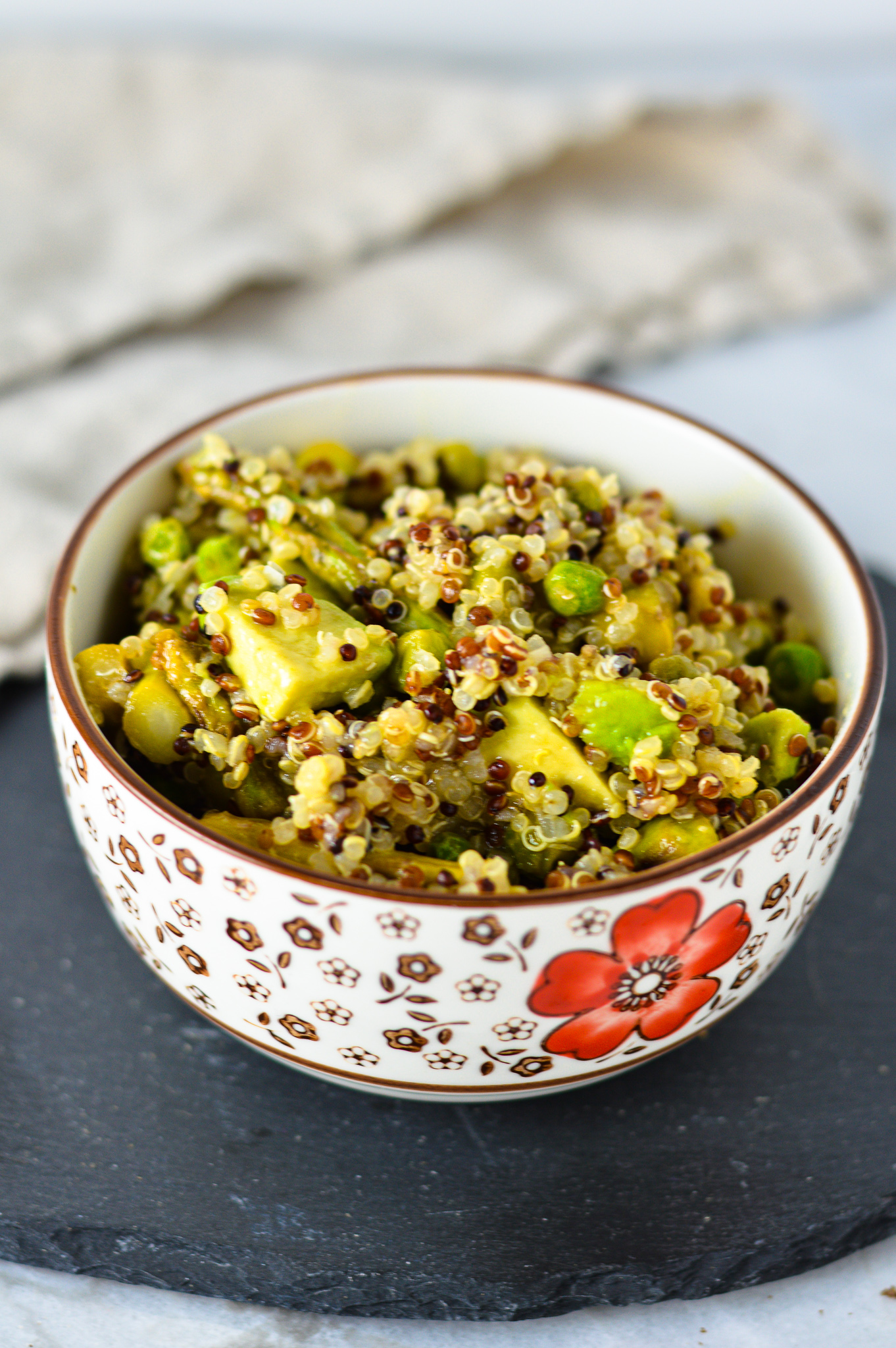 Quinoa Asparagus Salad