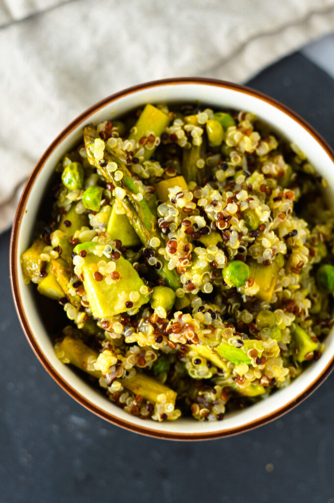 Quinoa Asparagus Salad