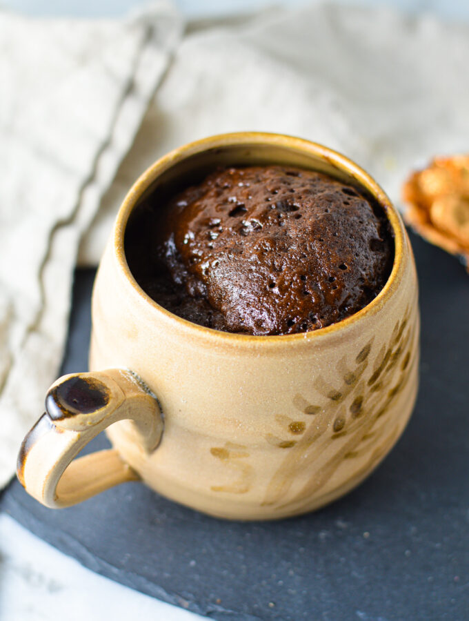 Rolo Chocolate Mug Cake