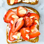 Strawberries and Cream Toast