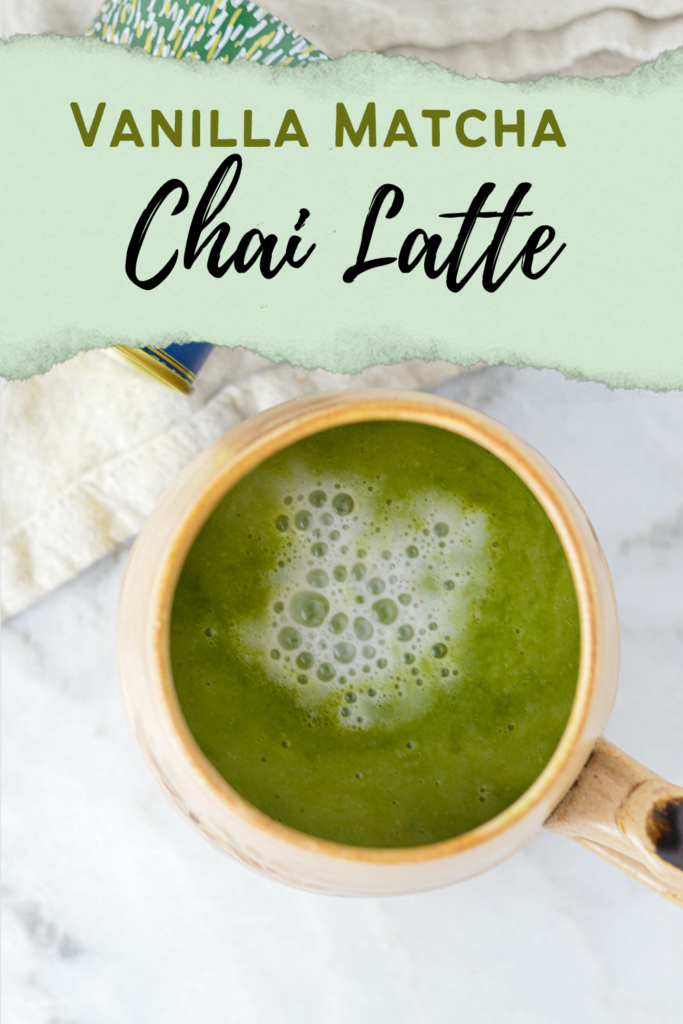 Vanilla Matcha Chai Latte