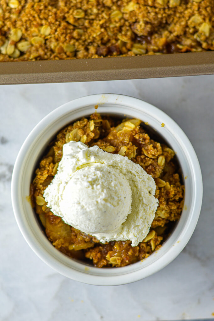 Pear and Apple Crisp