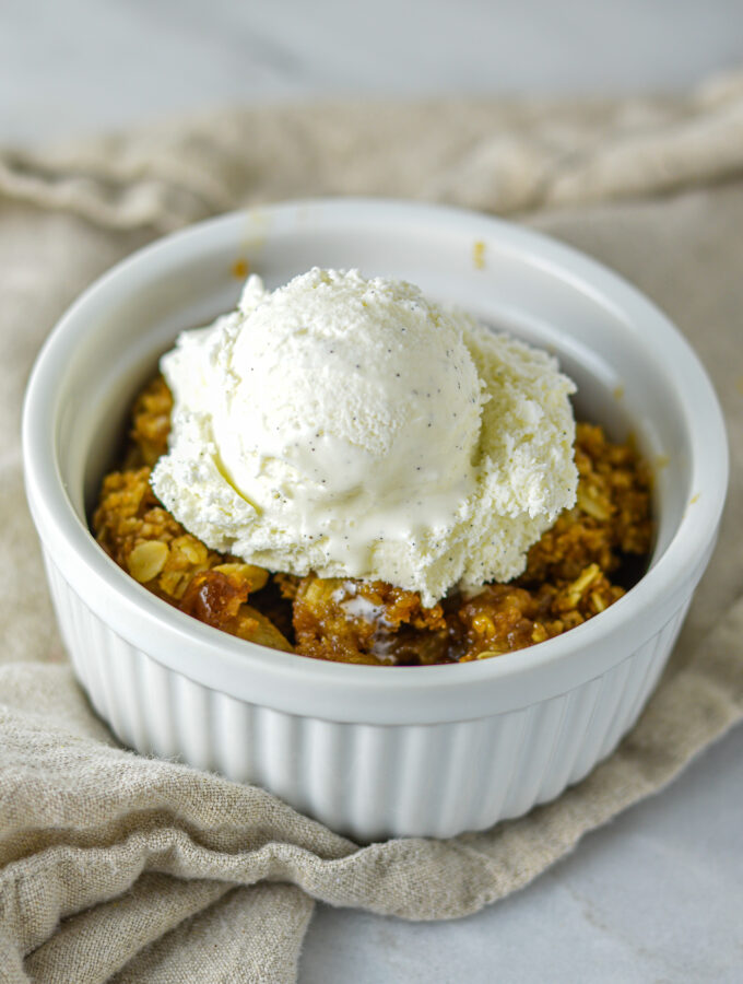 Pear and Apple Crisp