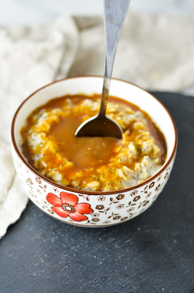 Salted Caramel Oatmeal