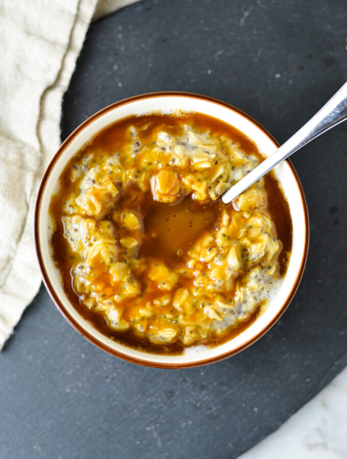 Salted Caramel Oatmeal