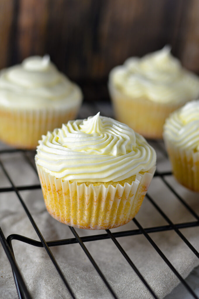 Small Batch White Cupcakes