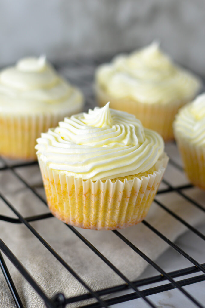 Small Batch White Cupcakes